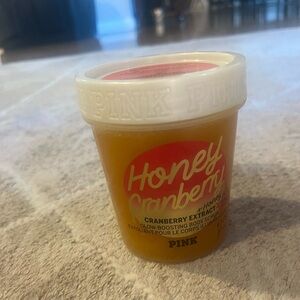 NEW WITH TAGS PINK Victoria's Secret Honey Cranberry Body Scrub